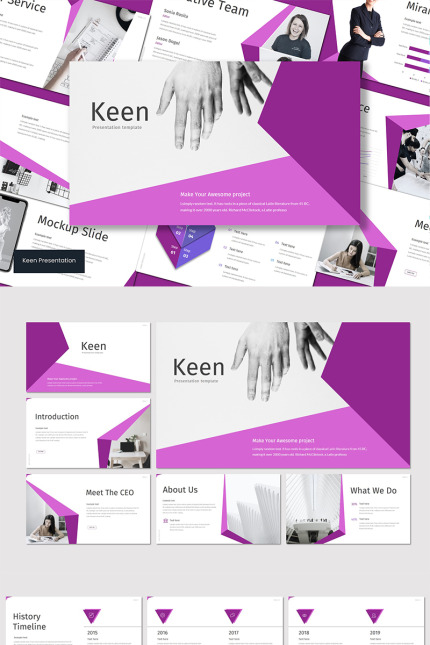 Kit Graphique #92113 Clean Creatif Divers Modles Web - Logo template Preview