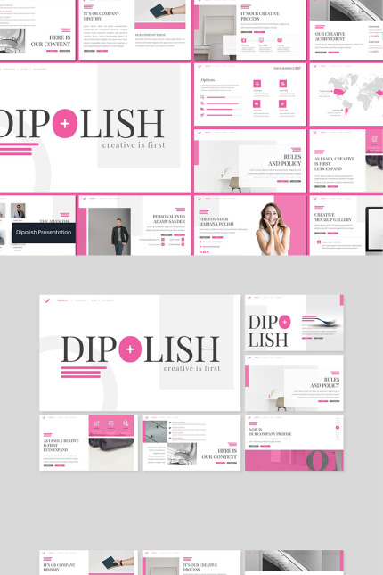 Kit Graphique #92116 Clean Creatif Divers Modles Web - Logo template Preview