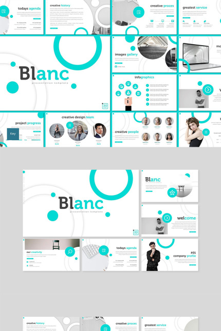 Kit Graphique #92144 Clean Creatif Divers Modles Web - Logo template Preview