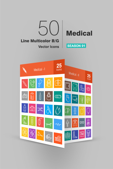 Kit Graphique #92196 Medical Icon Divers Modles Web - Logo template Preview