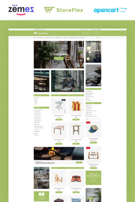 Kit Graphique #92322 Furniture Outdoor Divers Modles Web - Logo template Preview