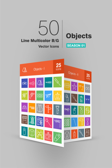 Kit Graphique #92342 Objects Icon Divers Modles Web - Logo template Preview