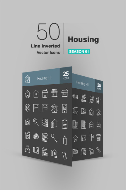Kit Graphique #92345 Housing Icon Divers Modles Web - Logo template Preview