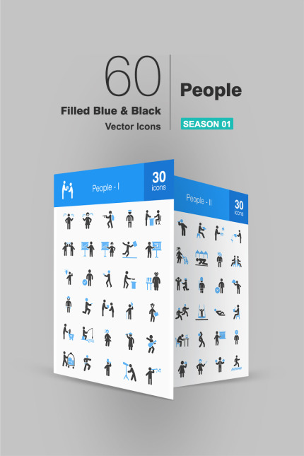 Kit Graphique #92520 People Icon Divers Modles Web - Logo template Preview