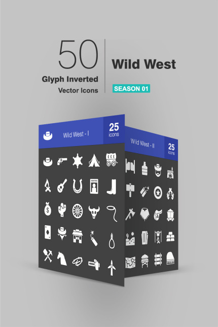 Kit Graphique #92522 Cowboy Icon Divers Modles Web - Logo template Preview