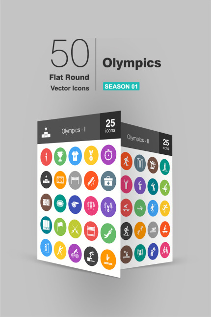 Kit Graphique #92531 Olympics Icon Divers Modles Web - Logo template Preview