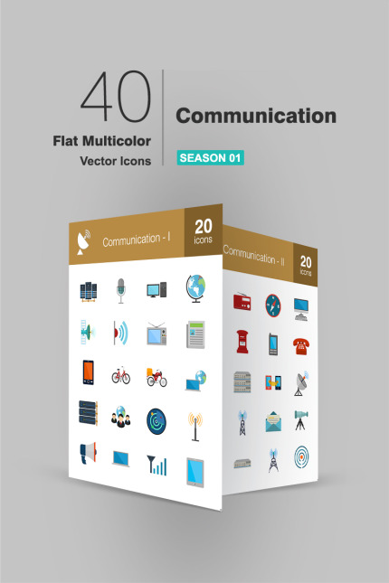 Kit Graphique #92595 Communication Icon Divers Modles Web - Logo template Preview