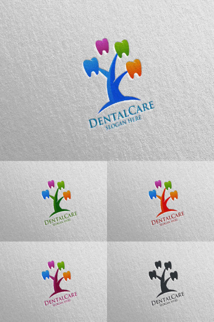 Kit Graphique #92732 Dental Logo Divers Modles Web - Logo template Preview