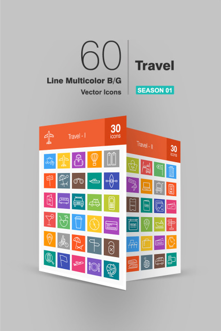 Kit Graphique #92821 Travel Icon Divers Modles Web - Logo template Preview