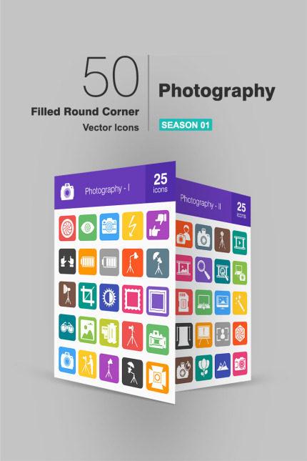 Kit Graphique #92856 Photography Icon Divers Modles Web - Logo template Preview