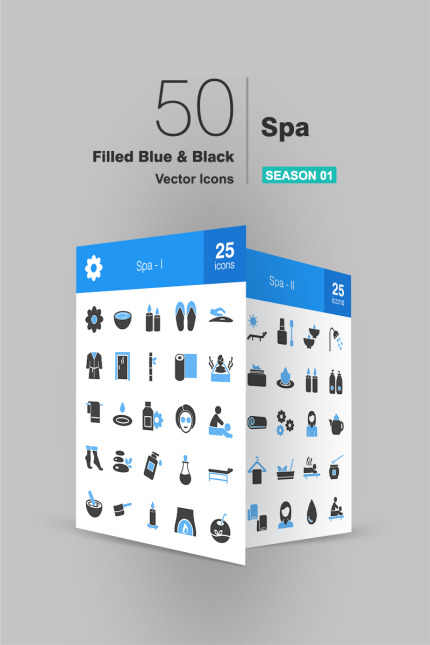 Kit Graphique #92863 Spa Icon Divers Modles Web - Logo template Preview