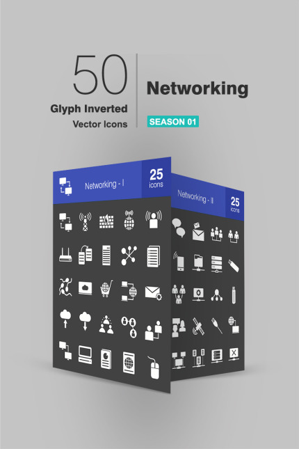 Kit Graphique #93179 Networking Icon Divers Modles Web - Logo template Preview