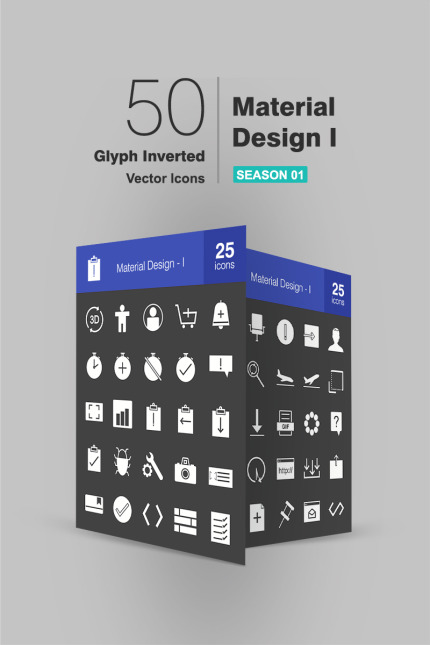 Kit Graphique #93212 Material Design Divers Modles Web - Logo template Preview