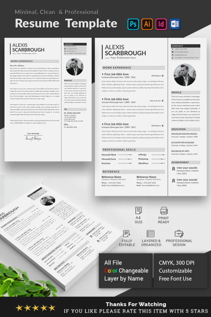 Kit Graphique #93292 2 Resume Divers Modles Web - Logo template Preview