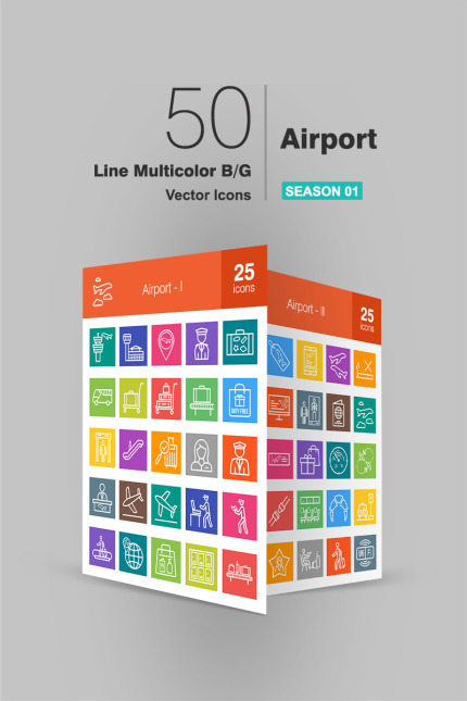 Kit Graphique #93561 Airport Icon Divers Modles Web - Logo template Preview