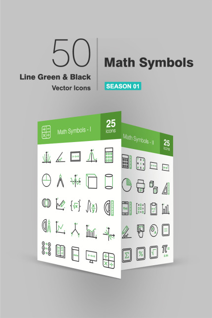 Kit Graphique #93562 Math Icon Divers Modles Web - Logo template Preview