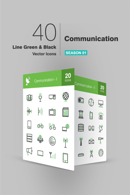 Kit Graphique #93575 Communication Icon Divers Modles Web - Logo template Preview