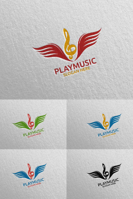 Kit Graphique #93625 Wing Musique Divers Modles Web - Logo template Preview