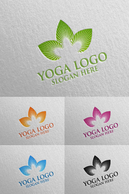 Kit Graphique #93658 Yoga Spa Divers Modles Web - Logo template Preview