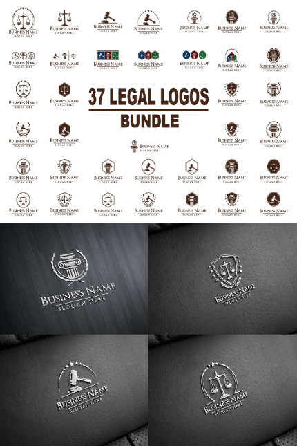 Kit Graphique #93663 Law Firm Divers Modles Web - Logo template Preview