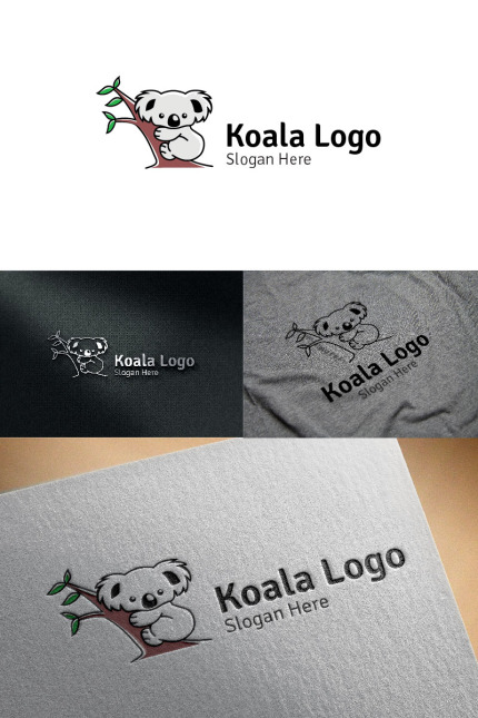 Kit Graphique #93664 Koala Logo Divers Modles Web - Logo template Preview