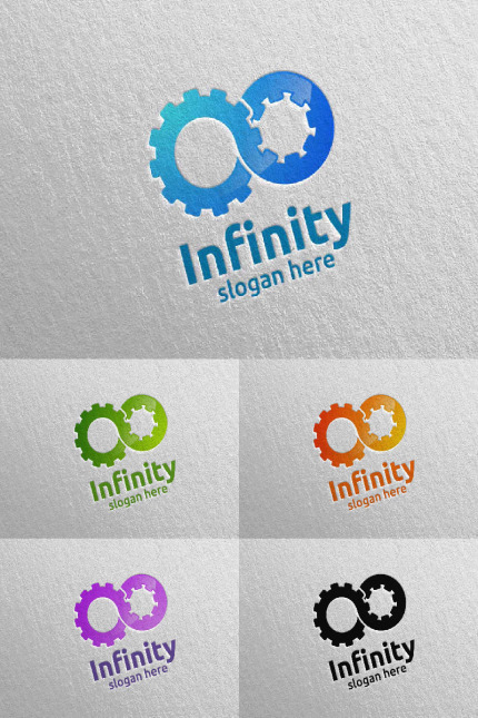 Kit Graphique #93688 Infinity Infinite Divers Modles Web - Logo template Preview