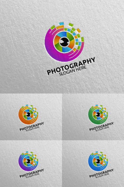 Kit Graphique #93704 Camera Photo Divers Modles Web - Logo template Preview