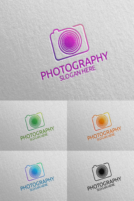 Kit Graphique #93723 Appareil-photo Photo Divers Modles Web - Logo template Preview