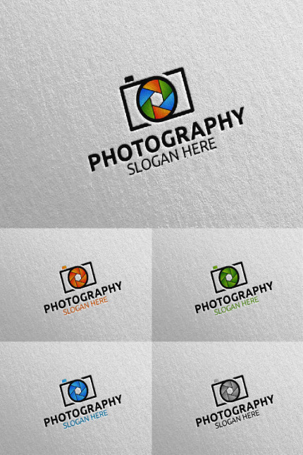 Kit Graphique #93726 Appareil-photo Photo Divers Modles Web - Logo template Preview