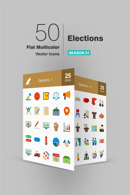 Kit Graphique #93747 Elections Icon Divers Modles Web - Logo template Preview