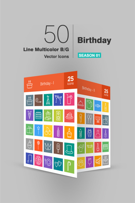 Kit Graphique #93788 Birthday Icon Divers Modles Web - Logo template Preview