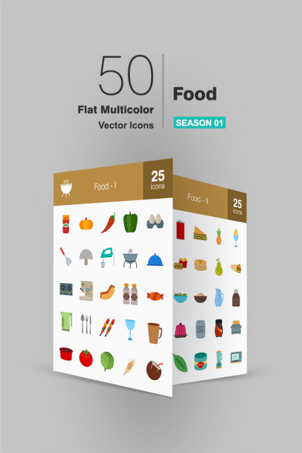 Kit Graphique #93808 Food Icon Divers Modles Web - Logo template Preview