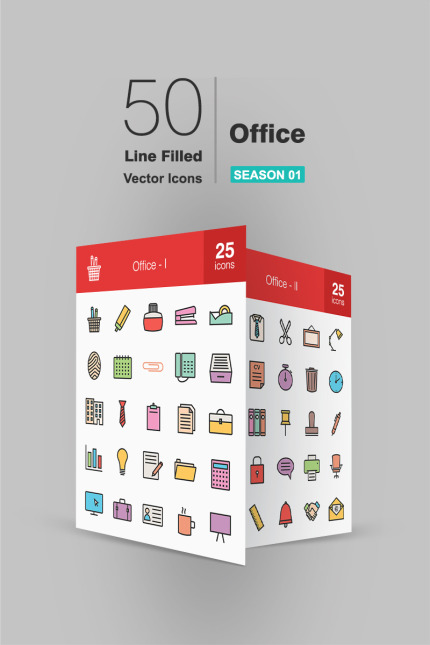 Kit Graphique #93811 Office Icons Divers Modles Web - Logo template Preview