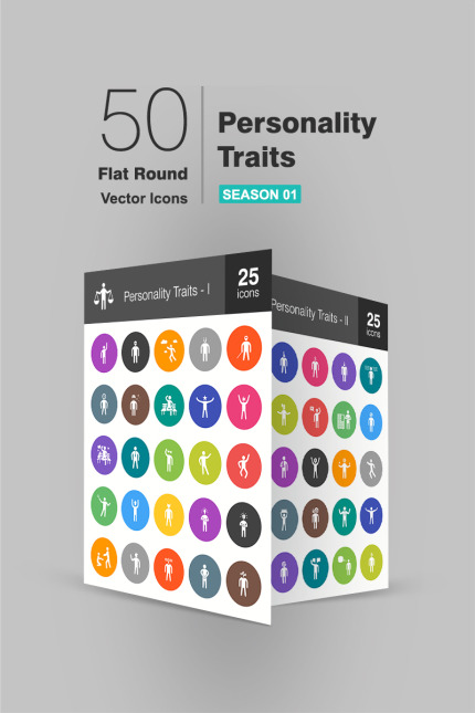 Kit Graphique #93817 Personality Icon Divers Modles Web - Logo template Preview