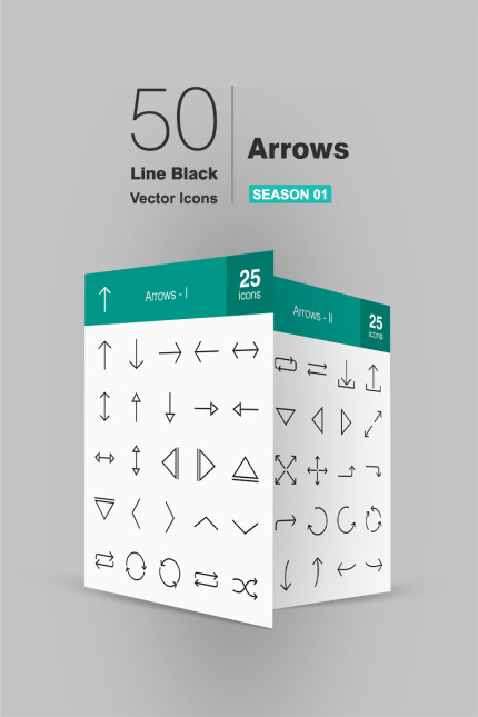 Kit Graphique #93872 Arrows Icon Divers Modles Web - Logo template Preview