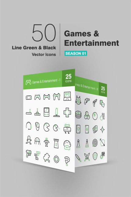 Kit Graphique #93876 Games Icon Divers Modles Web - Logo template Preview