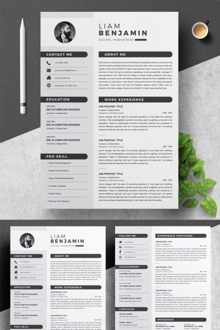 Kit Graphique #94086 Resume 2 Divers Modles Web - Logo template Preview