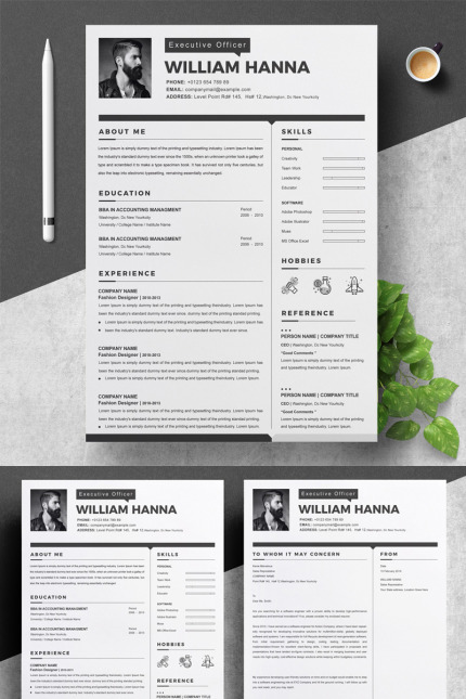 Kit Graphique #94088 Resume 2 Divers Modles Web - Logo template Preview