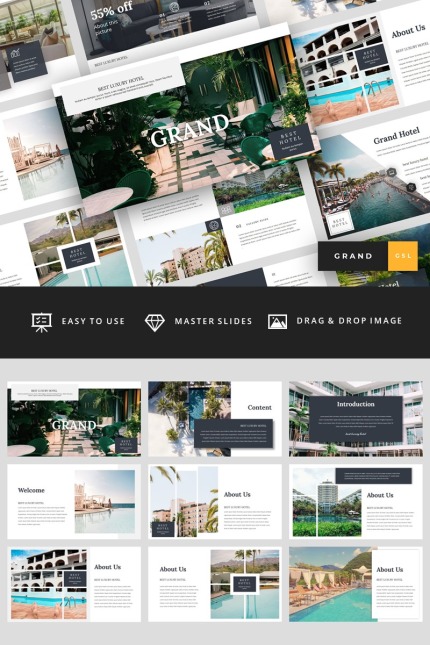 Kit Graphique #94341 Hotel Station Divers Modles Web - Logo template Preview