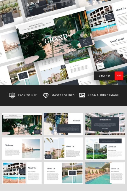 Kit Graphique #94710 Hotel Station Divers Modles Web - Logo template Preview