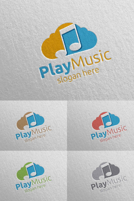 Kit Graphique #94849 Music Logo Divers Modles Web - Logo template Preview