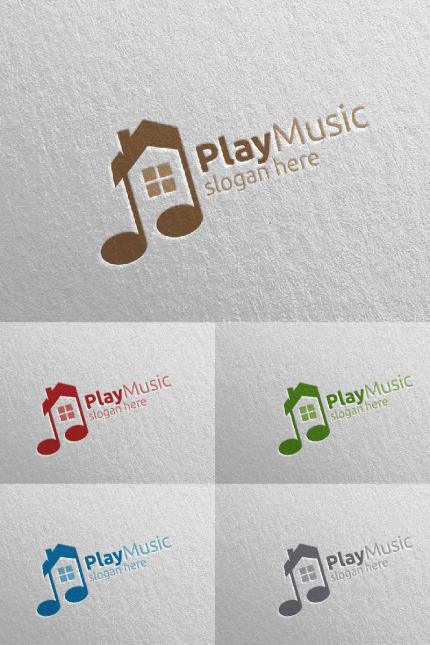 Kit Graphique #94850 Music Logo Divers Modles Web - Logo template Preview