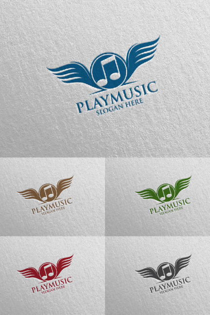 Kit Graphique #94855 Music Logo Divers Modles Web - Logo template Preview