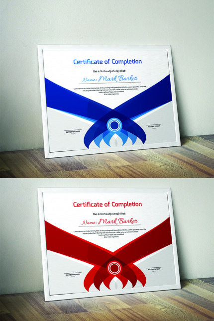 Kit Graphique #95086 Certificate Corporate Divers Modles Web - Logo template Preview