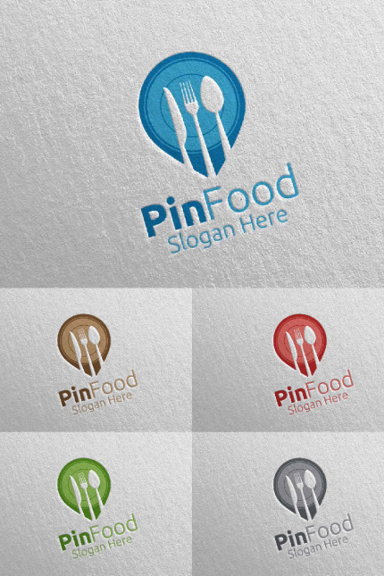 Kit Graphique #95191 Pin Food Divers Modles Web - Logo template Preview