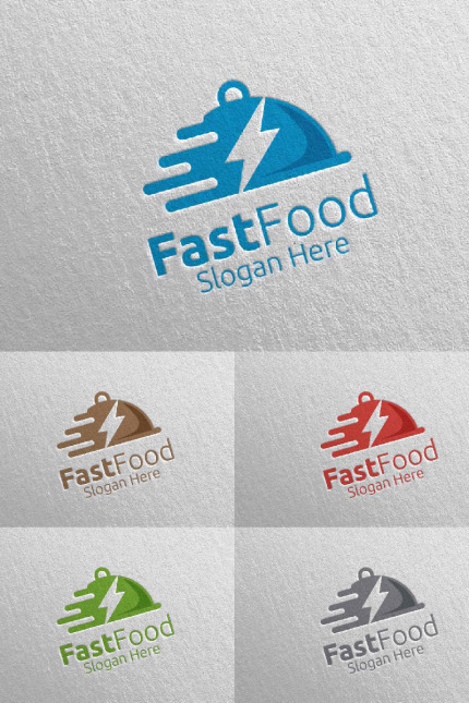 Kit Graphique #95240 Food Logo Divers Modles Web - Logo template Preview