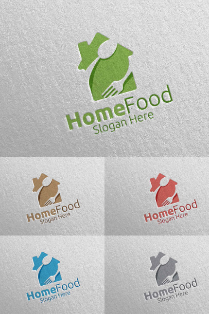 Kit Graphique #95257 Food Logo Divers Modles Web - Logo template Preview