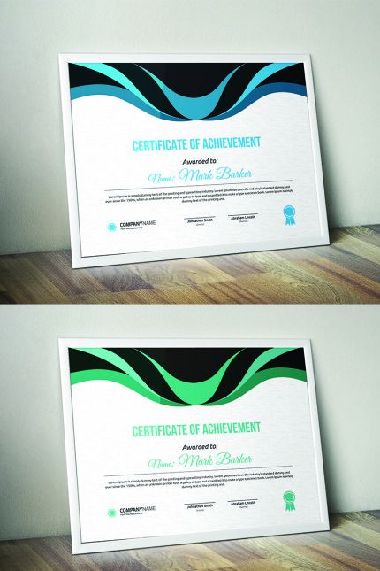 Kit Graphique #95327 Certificate Corporate Divers Modles Web - Logo template Preview