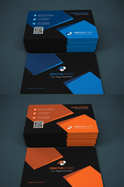 Kit Graphique #95537 Black Bleu Divers Modles Web - Logo template Preview