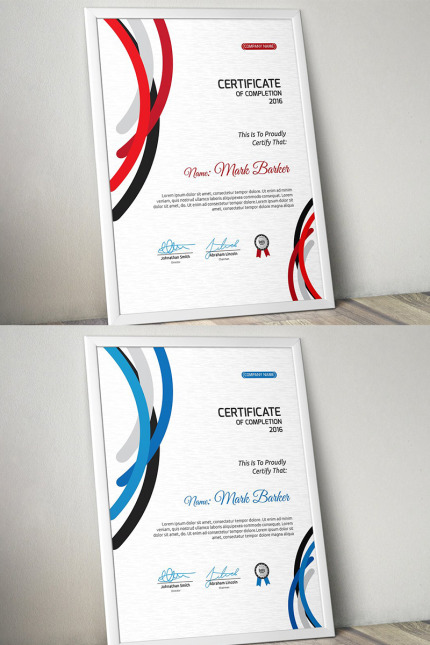 Kit Graphique #95653 Certificate Entreprise Divers Modles Web - Logo template Preview